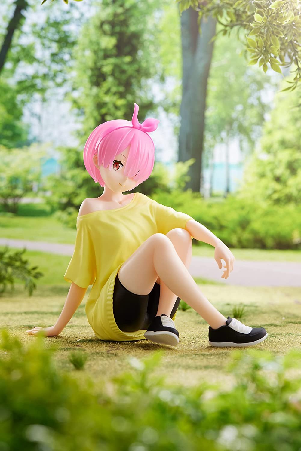 BanPresto - Re Zero Starting Life in Another World Ram Training Style Statue
