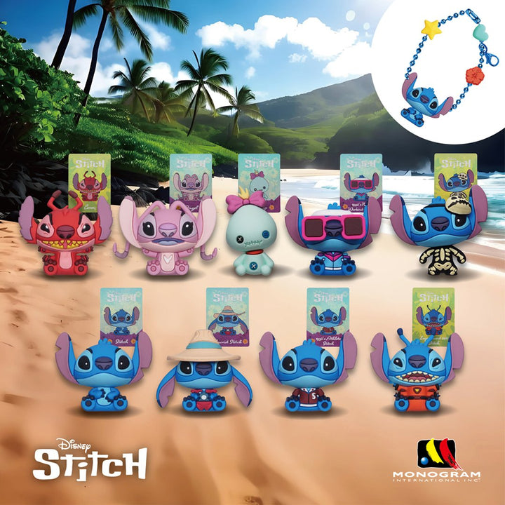 Disney Stitch Charm 3D Foam Bag Clip Blind Bag