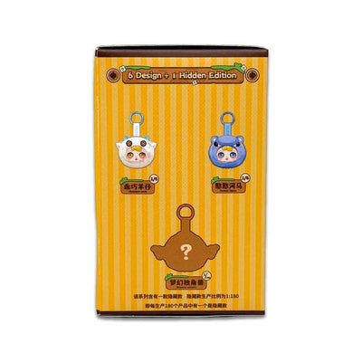  Miiloo DuDu Cute Pet Zoo Series Plush Keychain Blind Box