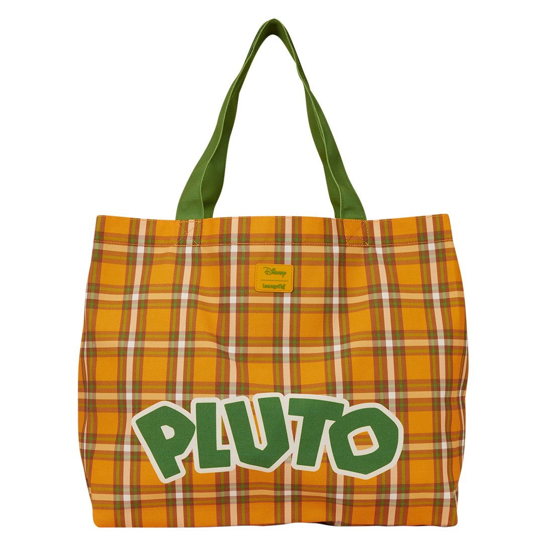 Loungefly Disney Pluto 95th Anniversary Canvas Tote Bag