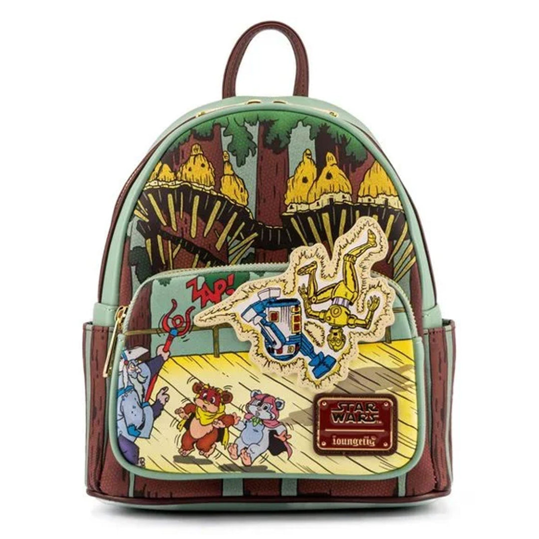 Loungefly Disney Robin Hood Prince John Carriage Mini Backpack
