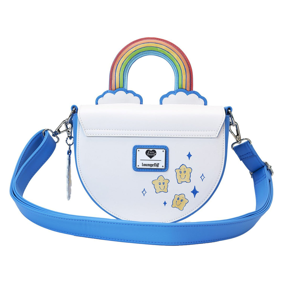 Loungefly Care Bears Care-A-Lot Rainbow Handle Crossbody Bag