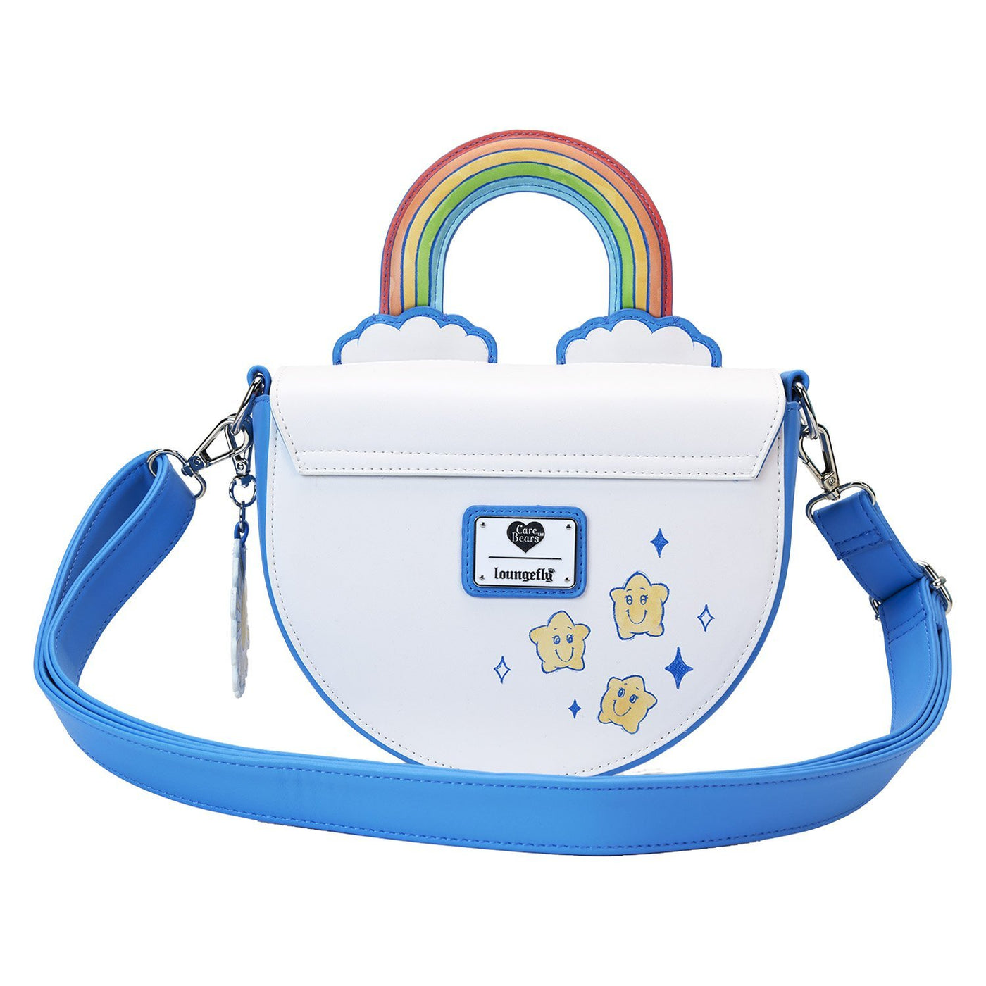Loungefly Care Bears Care-A-Lot Rainbow Handle Crossbody Bag