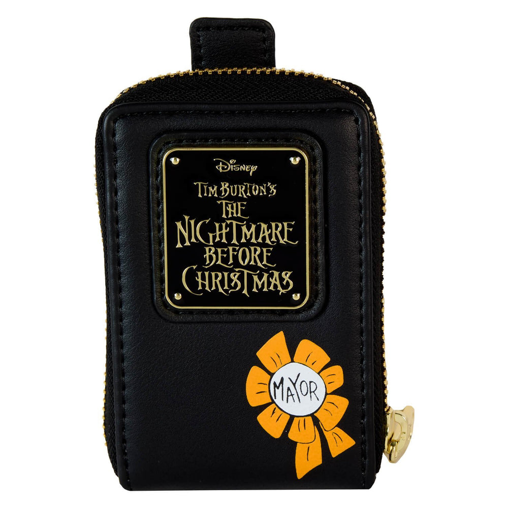 Loungefly Disney Nightmare Before Christmas Mayor Lenticular Head Accordion Wallet