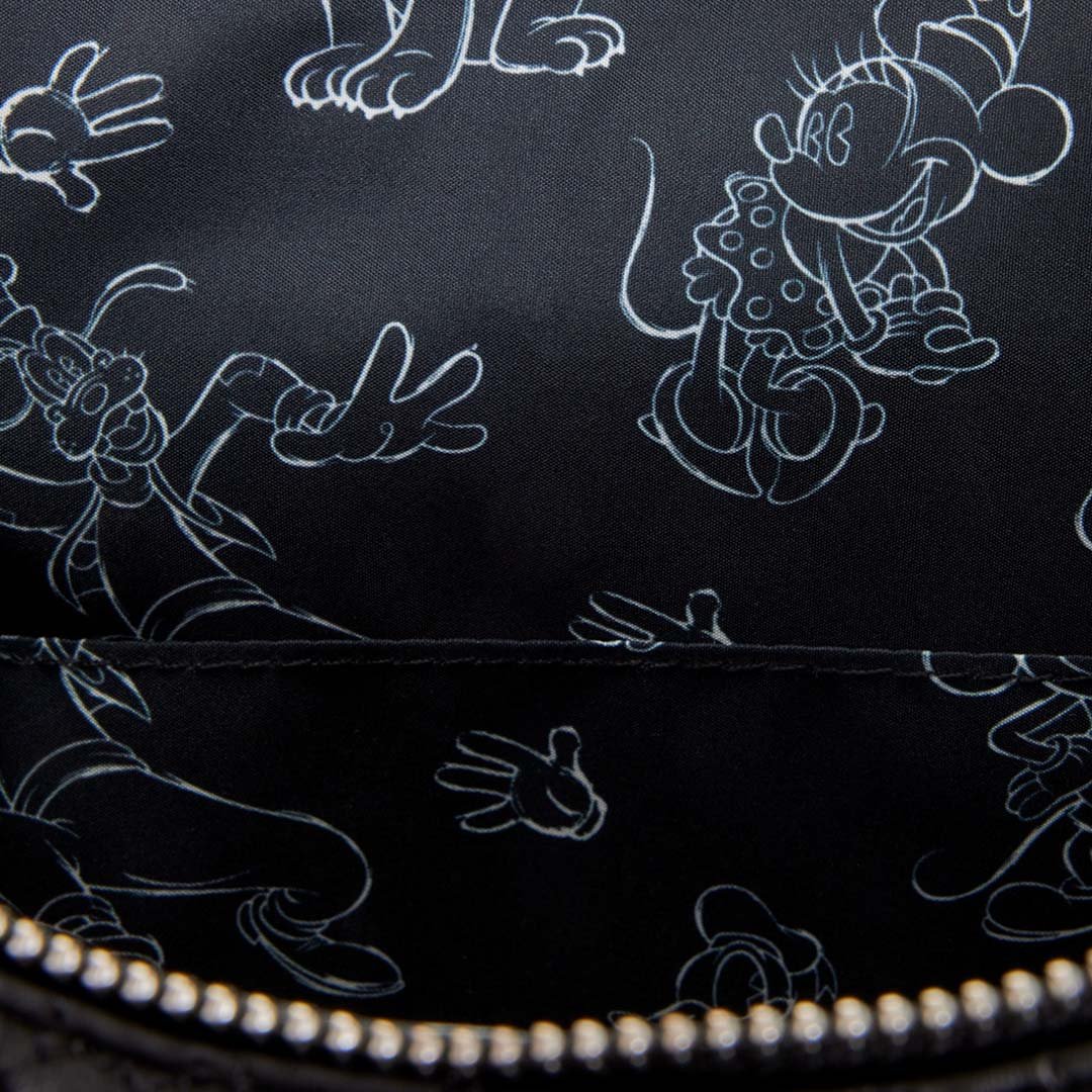 Loungefly Disney Mickey &amp; Friends Sketched Mini Backpack