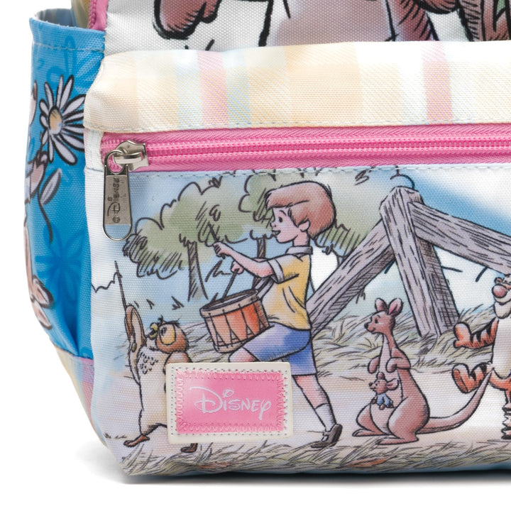 Wondapop Disney Winnie the Pooh Good Friends 13" Deluxe Nylon Daypack Featuring Kanga and Roo