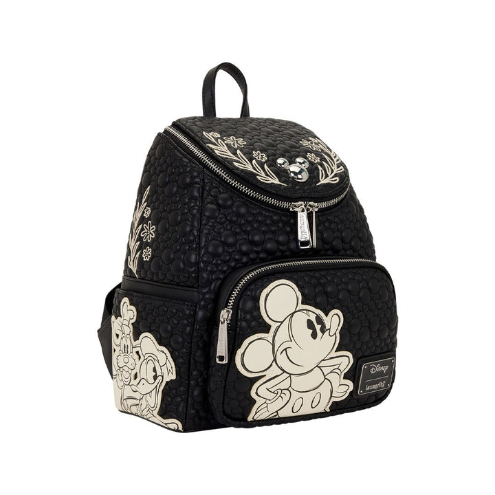 Loungefly Disney Mickey &amp; Friends Sketched Mini Backpack