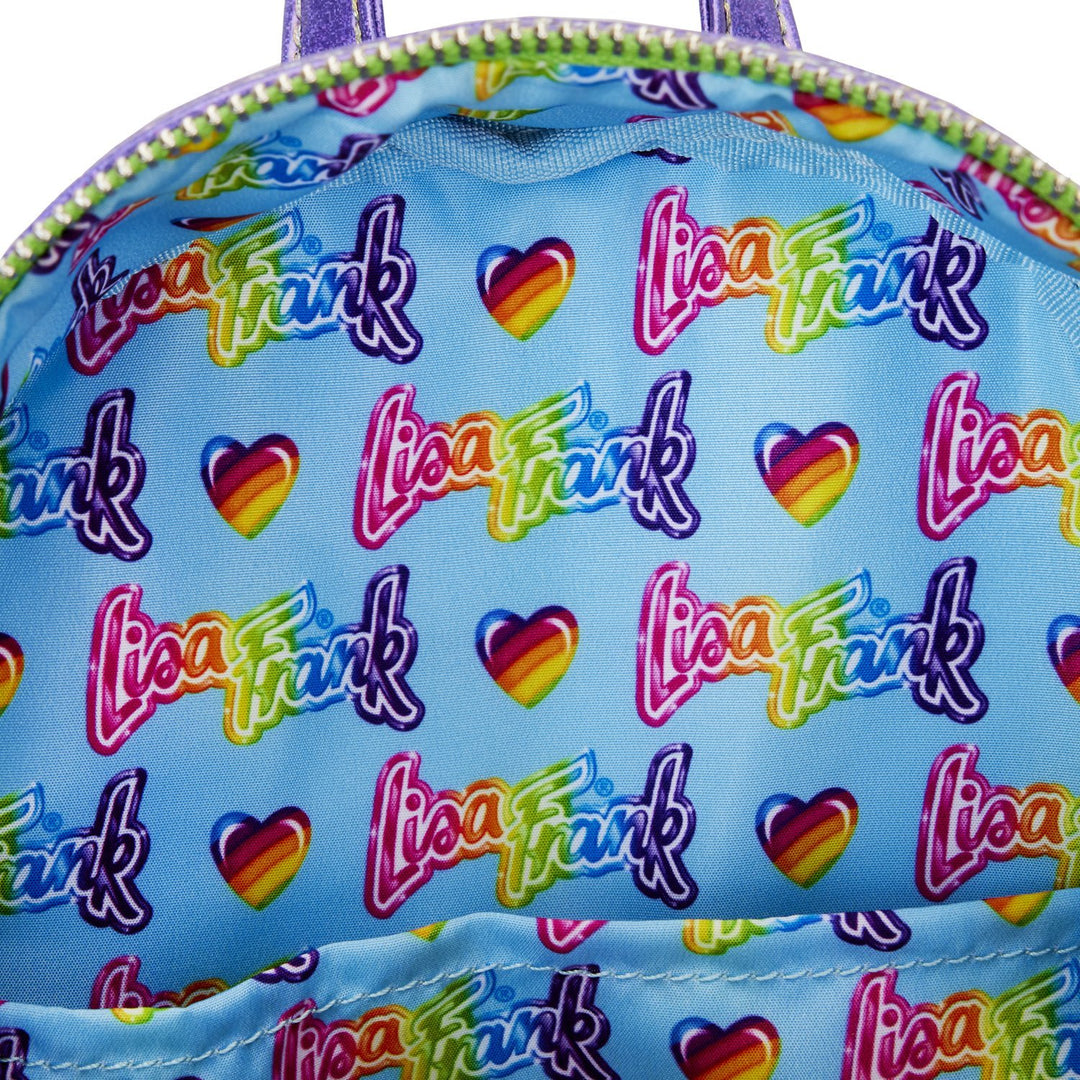 Loungefly Lisa Frank Color Block Mini Backpack