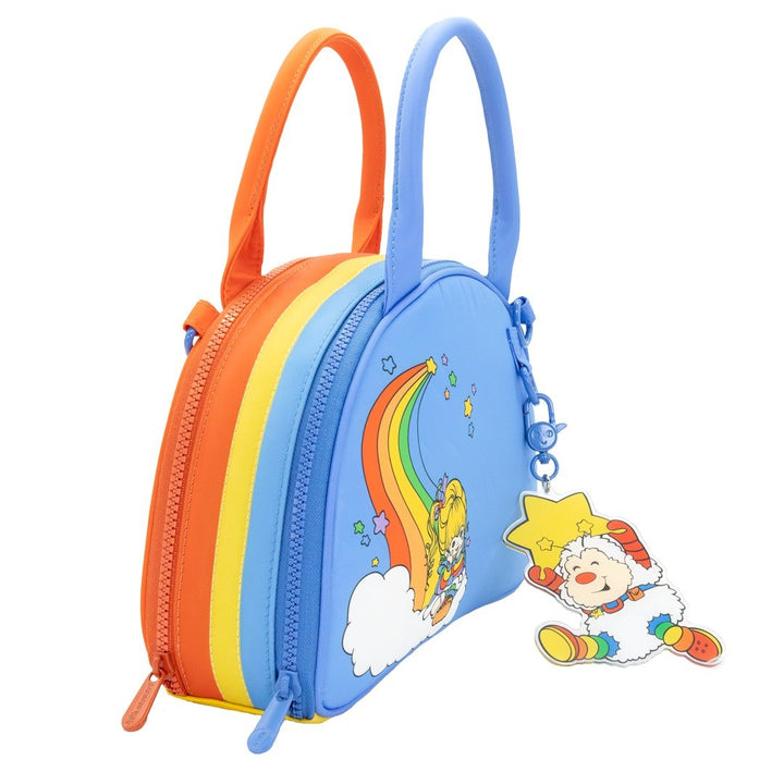 Whatever Makes You Happy Rainbow Brite Double Rainbow Crossbody Bag