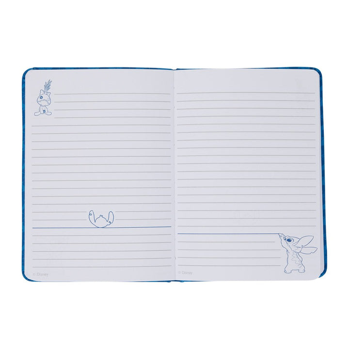 Loungefly Disney Stitch &amp; Scrump Refillable Stationery Journal