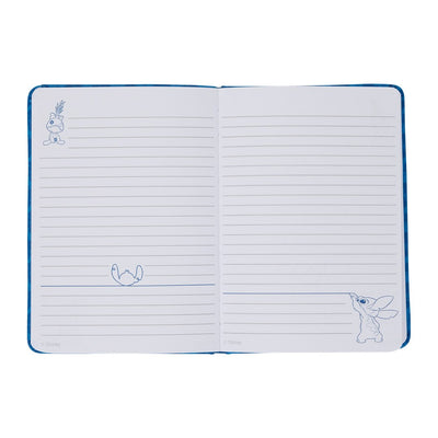 Loungefly Disney Stitch & Scrump Refillable Stationery Journal