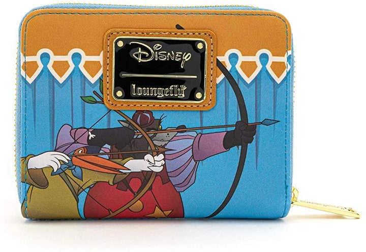 Loungefly Disney Robin Hood Archery Tournament Zip-Around Wallet - 707 Street Exclusive