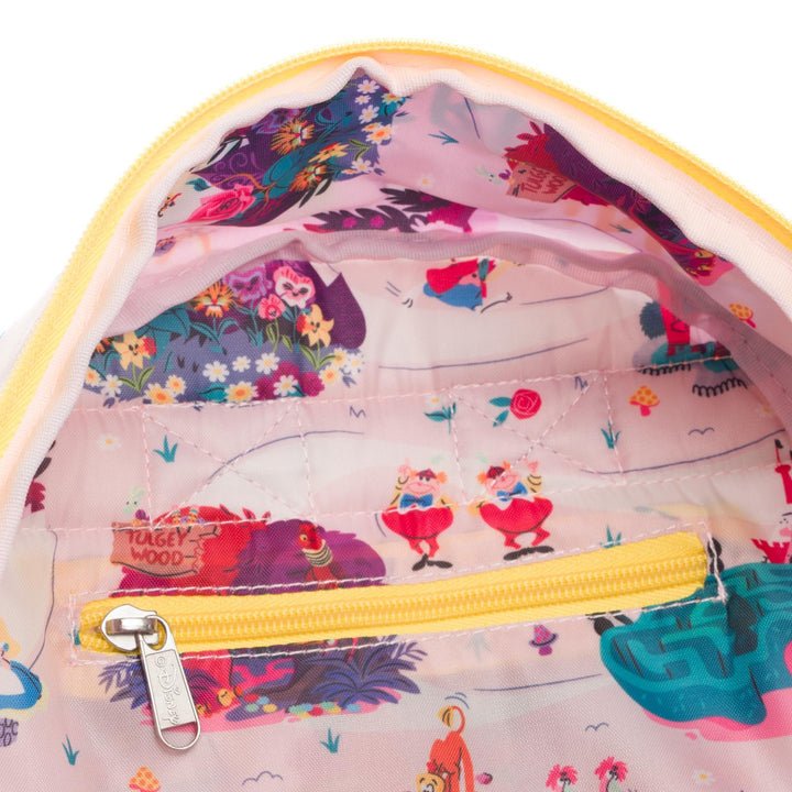 Wondapop Disney Alice in Wonderland Tea Party 13" Deluxe Nylon Daypack