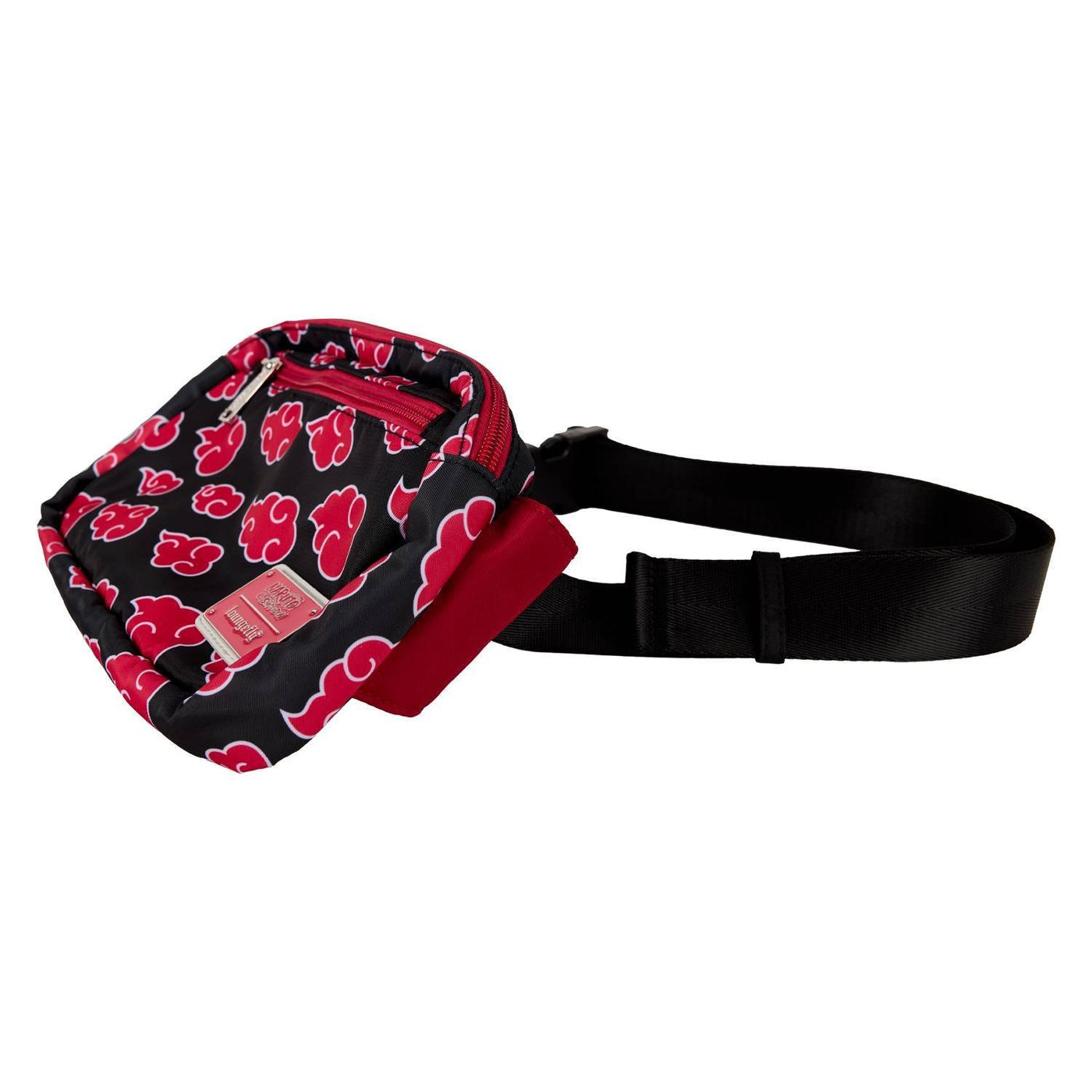 Loungefly Naruto Akatsuki All-Over Print Nylon Sling Crossbody Bag