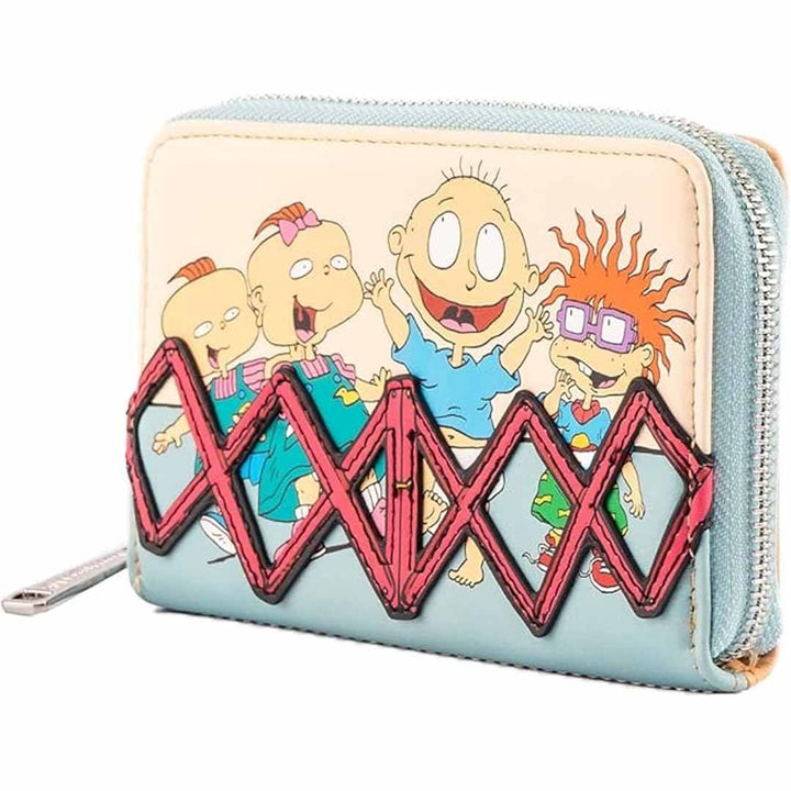 Loungefly Nickelodeon Rugrats 30th Anniversary Babies Zip-Around Wallet