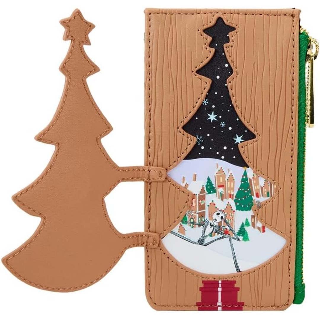 Loungefly Disney The Nightmare Before Christmas Christmas Town Tree Large Card Holder