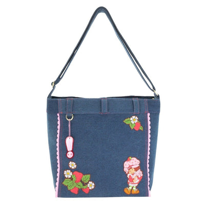 Whatever Makes You Happy Strawberry Shortcake Denim Tote Bag