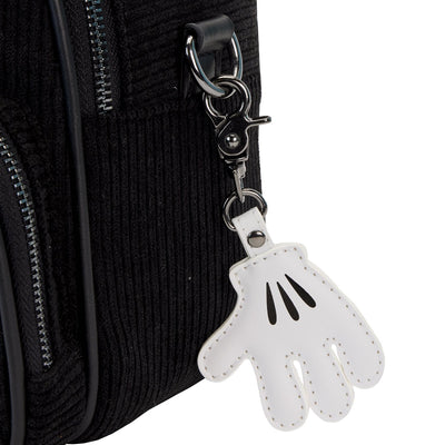 Loungefly Disney Mickey Mouse Classic Corduroy Convertible Mini Backpack & Crossbody Bag