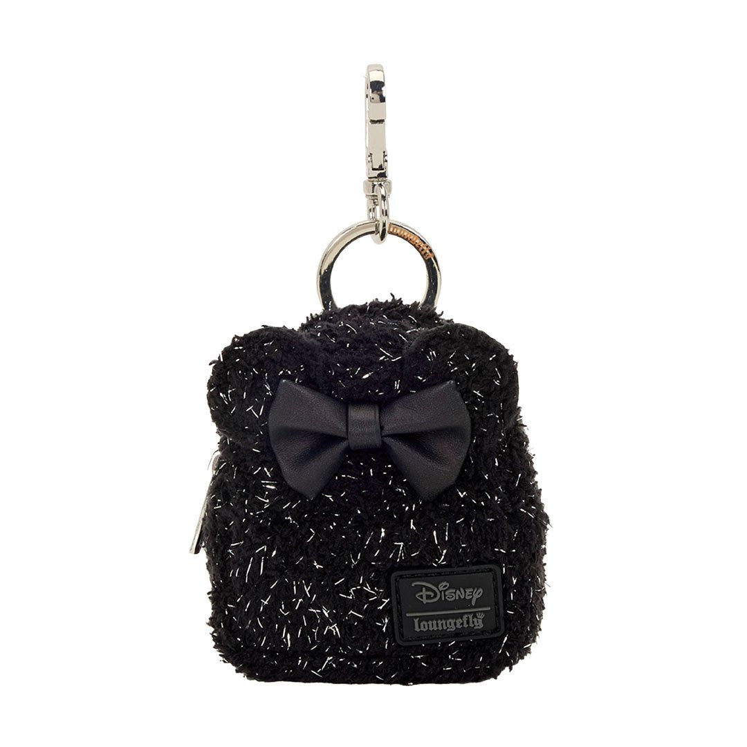 Loungefly Disney Minnie Mouse Glitter Mystery Mini Backpack Keychain Charm
