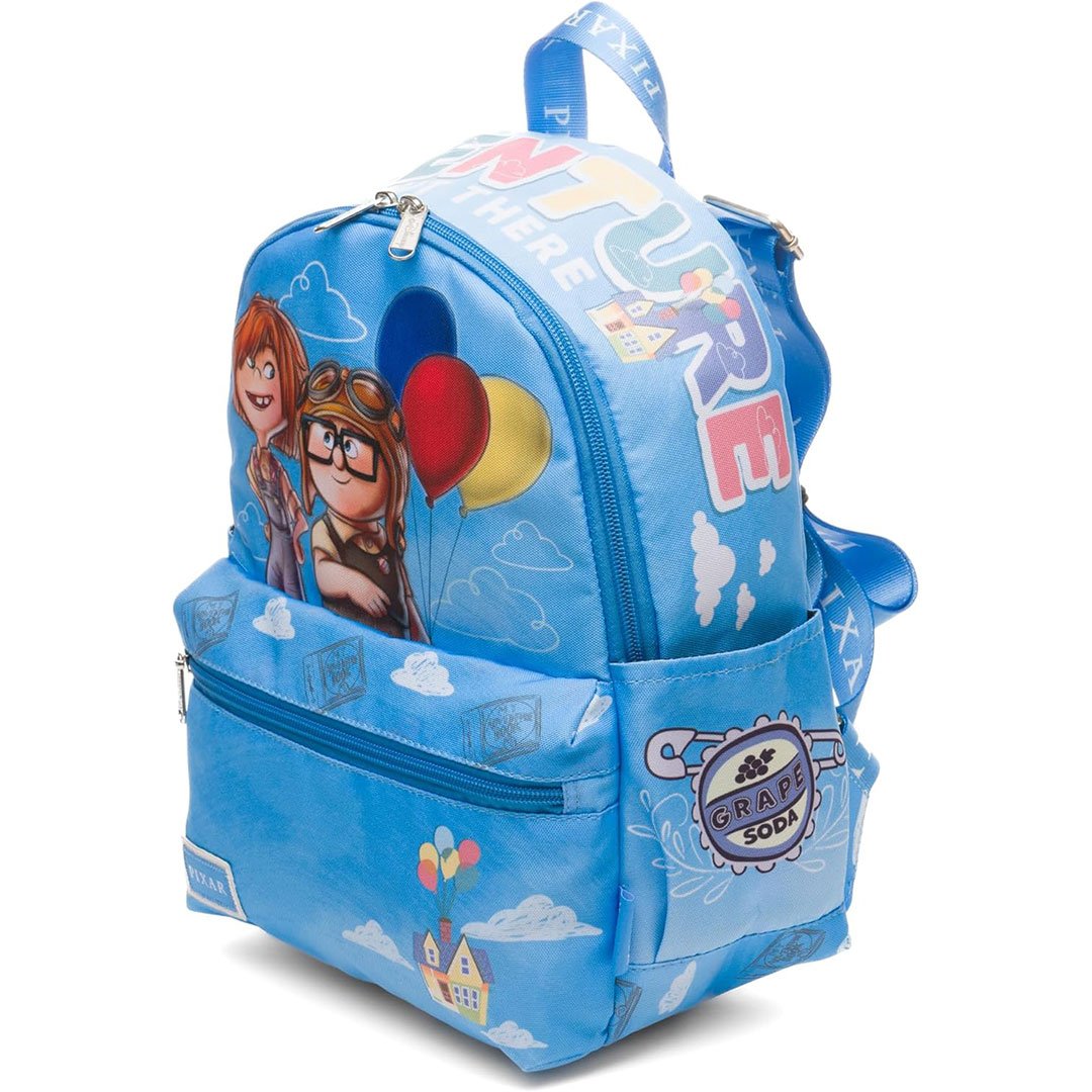 WondaPop Disney Pixar UP Adventure Is Out There 13" Nylon Mini Daypack