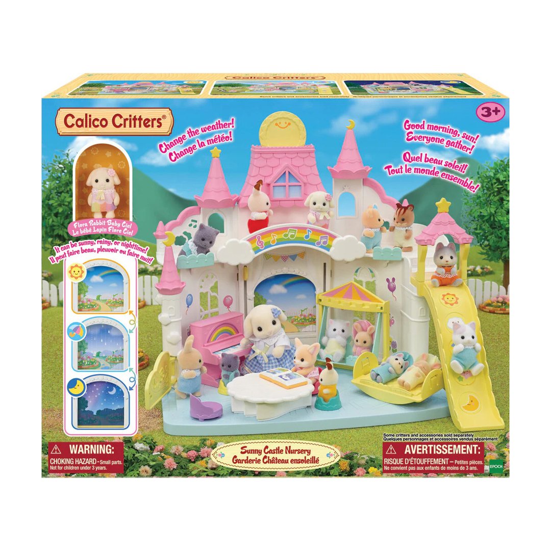 Calico Critters Sunny Castle Nursery