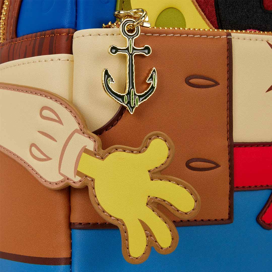 Loungefly Nickelodeon SpongeBob SquarePants Pirate Cosplay Mini Backpack