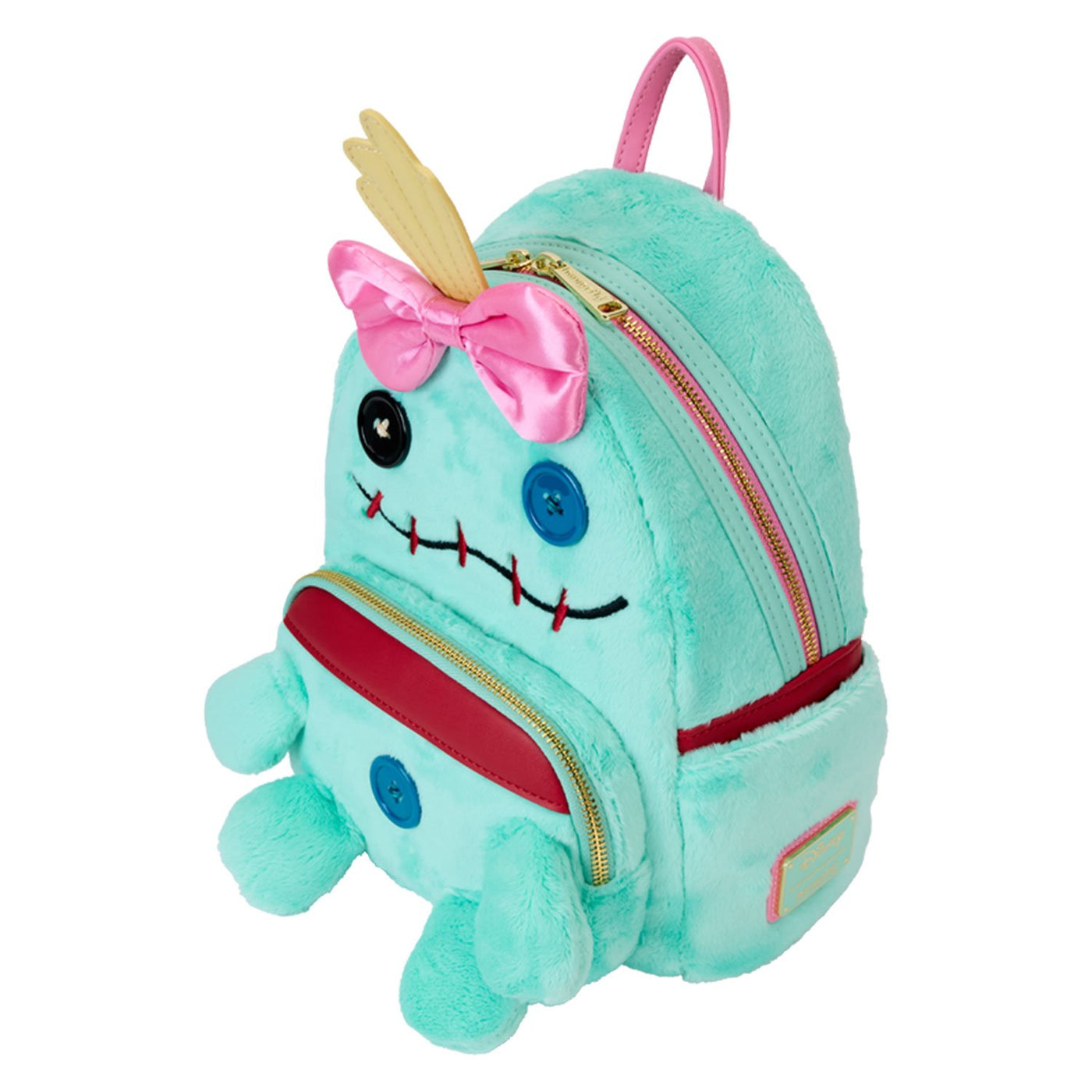 Loungefly Disney Lilo & Stitch Scrump Plush Cosplay Mini Backpack