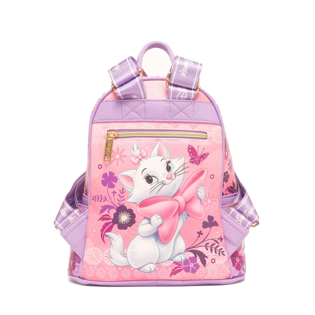 WondaPop Disney Aristocats Marie 11" Vegan Leather Fashion Mini Backpack - Back Detail
