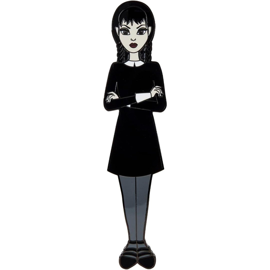 Loungefly MGM Wednesday Addams Paper Doll Pin