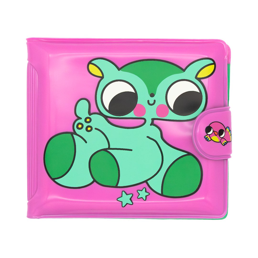 Whatever Makes You Happy Burger Babie Padded Vinyl Wallet