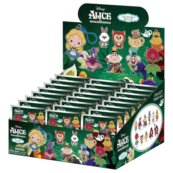 Disney Alice in Wonderland 3D Foam Bag Clip Series 2 Blind Bag
