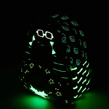 Loungefly Nickelodeon Rugrats Glow In The Dark Tommy, Chuckie, and Angelica Triple Pocket Mini Backpack - 707 Street Exclusive