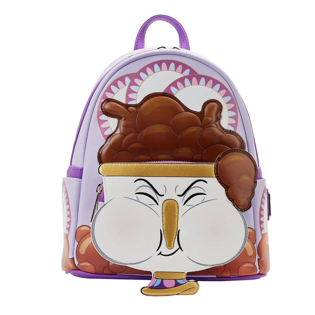 Loungefly Disney Beauty And The Beast Chip Bubbling Cosplay Mini Backpack