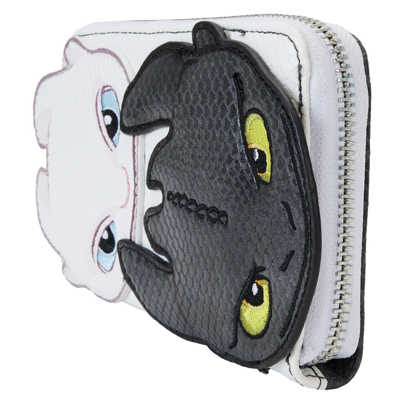 Loungefly Dreamworks How to Train Your Dragon Furies Zip-Around Wallet - Side View