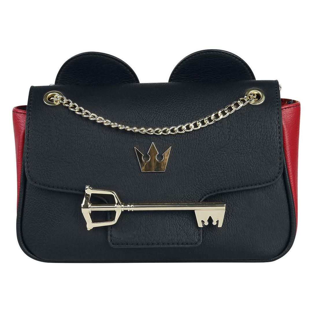 Loungefly Kingdom Hearts Mickey Mouse Key Crossbody Bag