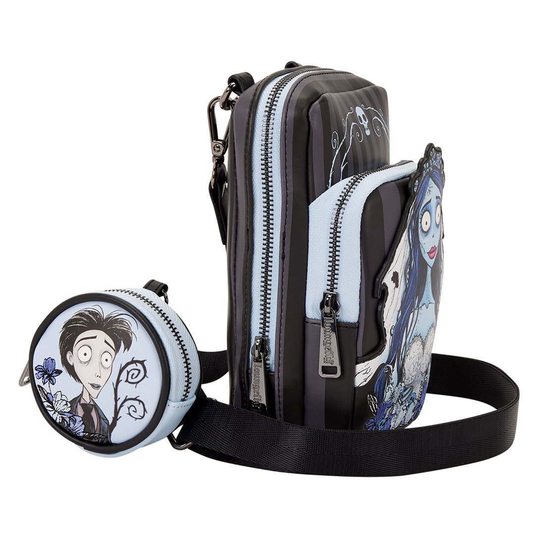 Loungefly Warner Bros Corpse Bride Crossbody Sling Bag
