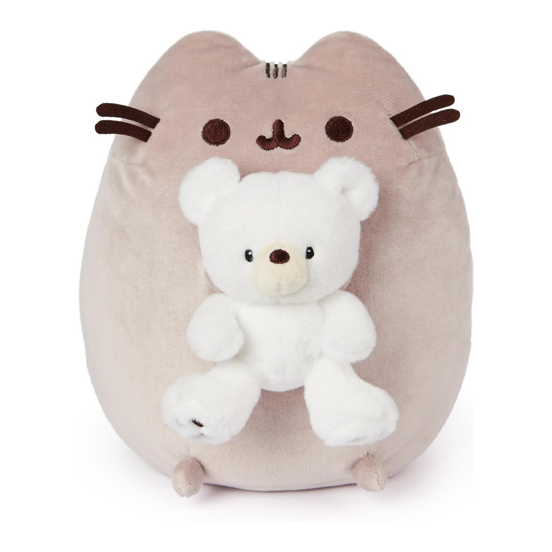 GUND Pusheen with Kai Bear 9.5" Plush Toy