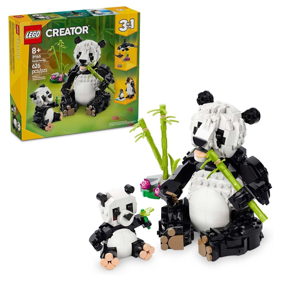 LEGO Creator 3 in 1 - Wild Animals: Panda Family (31165)