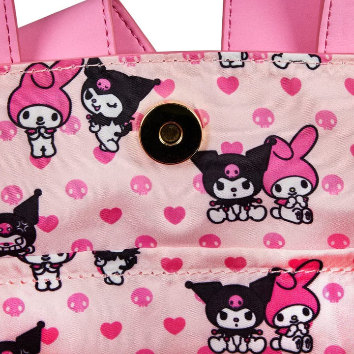 Loungefly Sanrio My Melody Kuromi Double Sided Crossbody
