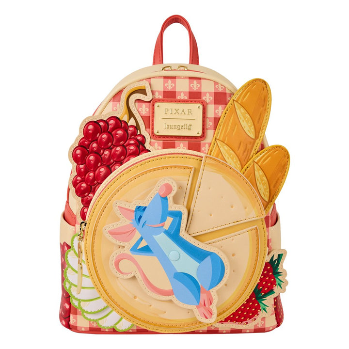 Loungefly Pixar Ratatouille Remy Grape &amp; Strawberry Scented Mini Backpack