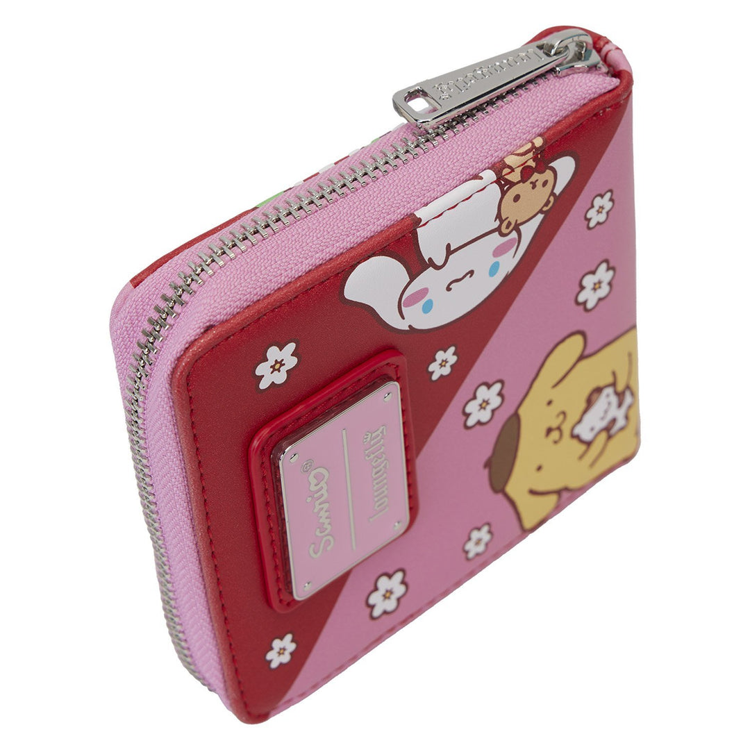 Loungefly Sanrio Hello Kitty &amp; Friends Color Block Zip Around Wallet