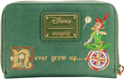 Loungefly Disney Peter Pan Book Series Zip-Around Wallet