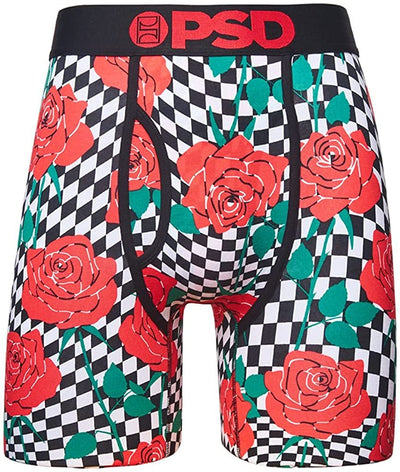 PSD Underwear Men's Floral Modal Boxer Brief 3-Pack