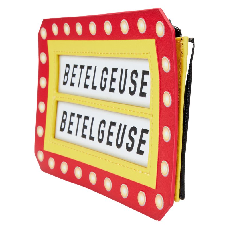 Loungefly Warner Brothers Beetlejuice Here Lies Betelgeuse Large Cardholder - Side