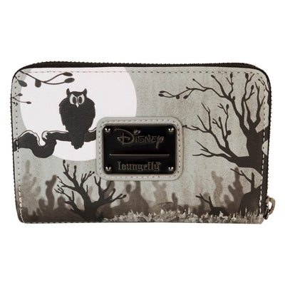 Loungefly Disney Skeleton Dance Zip-Around Wallet - Back