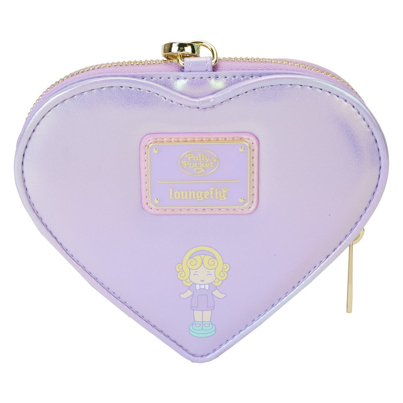 Loungefly Mattel Polly Pocket Zip Around Wallet - Back