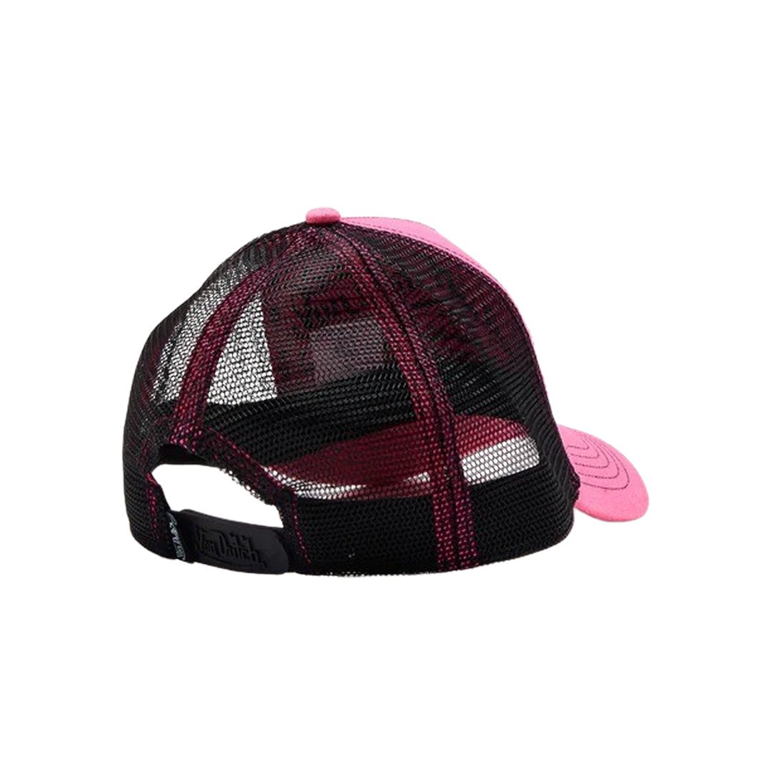 Von Dutch Pink Rhinestone Trucker Hat