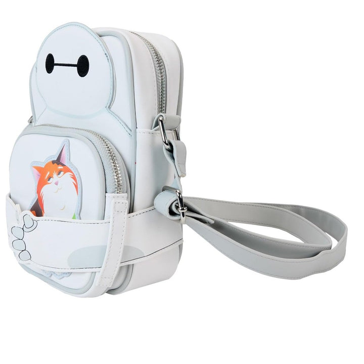 Loungefly Disney Big Hero 6 10th Anniversary Baymax &amp; Mochi Crossbuddies® Cosplay Crossbody Bag With Coin Bag
