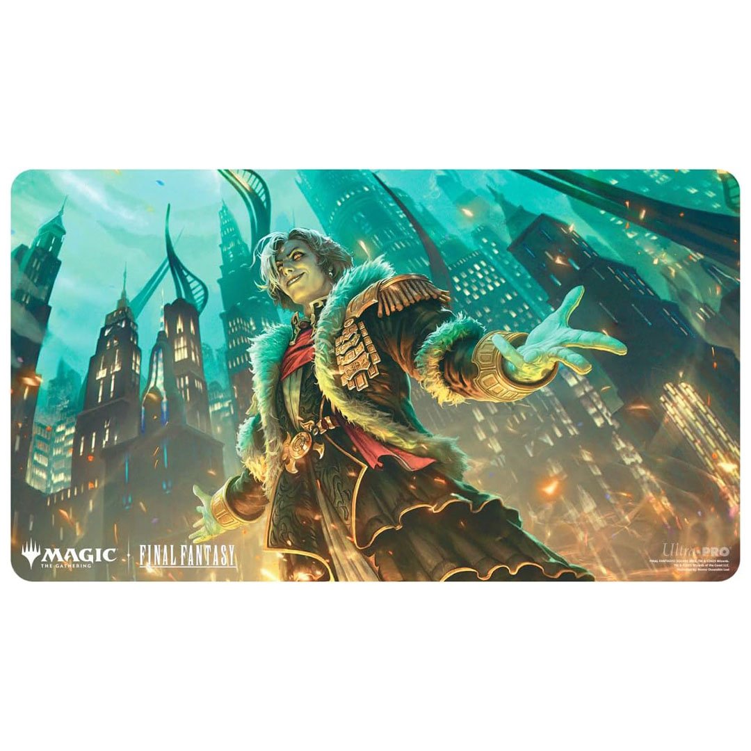Ultra PRO - Final Fantasy x Universes Beyond Emet-Selch, Unsundered/Hades, Sorcerer of Eld Double-Sided Playmat for Magic: The Gathering