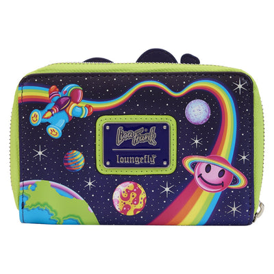 Loungefly Lisa Frank Cosmic Alien Ride Zip-Around Wallet